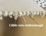 Cable non endommagé Ero Joint